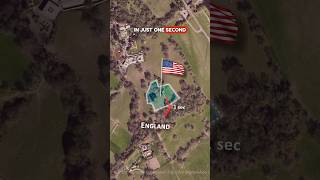 The Secret US Land in England 🔥shorts maps usa england exclave jfk history geography map [upl. by Lerrehs974]