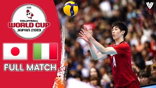 Japan 🆚 Italy  Full Match  Men’s Volleyball World Cup 2019 [upl. by Phiona]