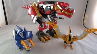 Retro Review Thundersaurus Megazord Power Rangers Dino Thunder [upl. by Ivanna]