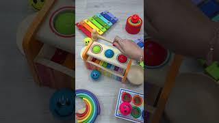 🌈 Xylophone🔨Balls 🌈 Hammer xylophone dominogirl satisfying [upl. by Northrup630]