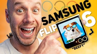 iPhone fanboy trys Samsung Galaxy Z Flip 6 [upl. by Teferi]