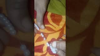 beautiful diy beads hair clip diy youtube shorts [upl. by Airpal]