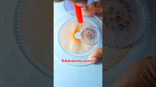 Orange color big spirograph art coloursdrawing [upl. by Ogden]