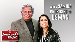 How Usman Peerzada Met Samina Peerzada  Speak Your Heart with Samina Peerzada [upl. by Camus]