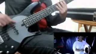 BACCHIKOIバッチコイ Bass cover ナルト 疾風伝 Naruto Shippuden 8 ED [upl. by Flieger]