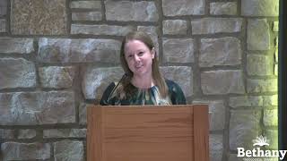 111324  Chapel at Bethany Theological Seminary featuring Dr Maggie Elwell [upl. by Cleasta]