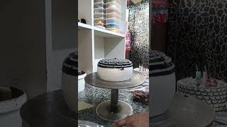 How to make cake vanilla chocolate cake decorating birthday cake exploretrendingshortsviralvideos [upl. by Legra]