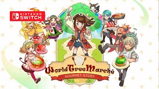 World Tree Marche Gourmet Story Gameplay Nintendo Switch [upl. by Eniaral]