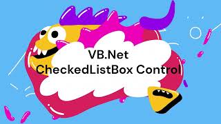 VBNet  CheckedListBox Control [upl. by Agnesse659]