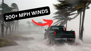 The Biggest Hurricanes of All Time with Real Footage Caught on Camera [upl. by Yrelle]