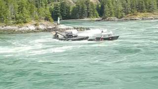 Sechelt Rapids  Tug And Barge [upl. by Bikales]