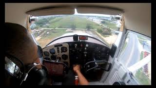 Landing at Stephenville Clark Regional Airport KSEP [upl. by Carew]