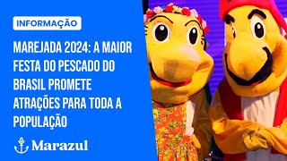 Marejada 2024 a maior festa do pescado do Brasil promete atrações para toda a população [upl. by Giorgi]