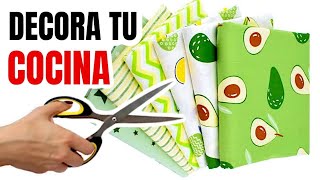 6 MANUALIDADES PARA DECORAR LA COCINA✂️ HAZLO TU MISMO [upl. by Petigny7]