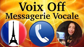 Voix Off messagerie telephone [upl. by Harlene513]