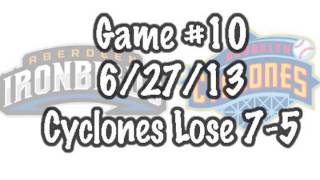 Brooklyn Cyclones at Aberdeen IronBirds  62713 [upl. by Hurley660]