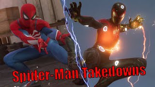 Marvels SpiderMan 2 All Takedowns Full HD Performance Mode [upl. by Magan]