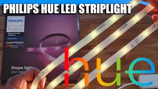 Philips Hue LED Strip Light Plus Unboxing and Setup [upl. by Cutcliffe]