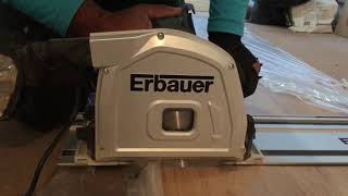 ERBAUER PLUNGE SAW ERB690CSW 185MM 240V 3 of 4 screwfix [upl. by Kayla923]