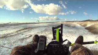 Powered Parachute Ultralight wind sheer stall low level crashmov [upl. by Bunns133]