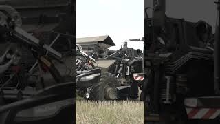 The Nexat System Tractor A Canola Harvesting Beast [upl. by Ginsberg746]