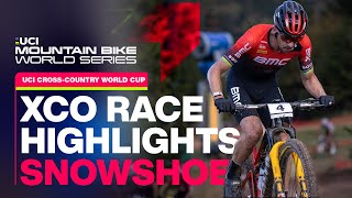 Mens XCO Race Highlights Snowshoe USA  UCI Mountain Bike World Series [upl. by Nasya]