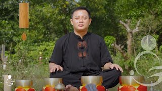 963 hz Healing Frequency of GOD amp Spiritual Awakening  Beautiful Koshi Wind Chimes  Singing Bowls [upl. by Malas]