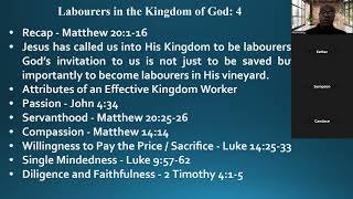 Labourers in the Kingdom of God 4 [upl. by Whitcher]