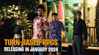 Top Best TurnBased RPGs Releasing in January 2024 [upl. by Gibrian]