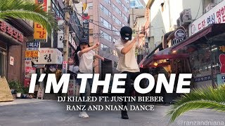 IM THE ONE  DJ Khaled ft Justin Bieber Dance  Ranz and Niana [upl. by Hagile]