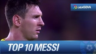 Top 10 Goals  Leo Messi  201314  HD [upl. by Charmaine19]