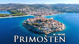 Primosten  Croatia 4K Drone [upl. by Nahtnoj182]