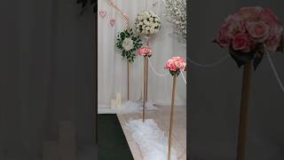 DECORAÇÃO DE CASAMENTO 😍 CERIMÔNIA  Mais barato e rápido  Idéias DIY [upl. by Enrica]