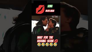 Iron man kiss loki 🤣 shorts kiss loki ironman shortsfeed [upl. by Cirenoj275]