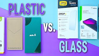 Which TYPE of screen protector is THE BEST [upl. by Nnylav445]