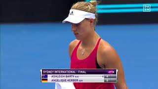 WTASydney Kerber gewinnt Finale [upl. by Chilt]