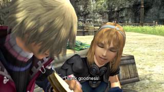 Wii Xenoblade Chronicles HD Cutscene 007  Picnic at Outlook Park  ENGLISH [upl. by Rodmun]