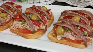 Tosta Mediterránea  Desayunos fáciles y rápidos 🤩BRUTAL [upl. by Leatri]