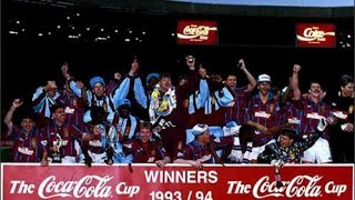 Aston Villa 3 Manchester Utd 1  Coca Cola Cup Final  27th March 1994 [upl. by Airun]