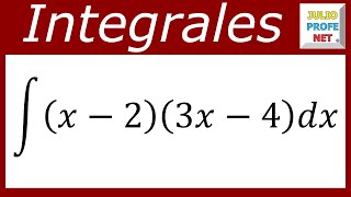 INTEGRALES DIRECTAS  Ejercicio 2 [upl. by Elora]