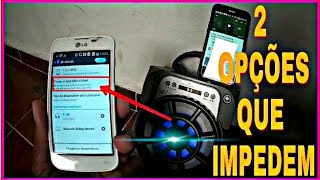 BLUETOOTH NÃO CONECTA  COMO RESOLVER SEU CELULAR NÃO ENCONTRA BLUETOOTH DA CAIXINHA [upl. by Dru683]