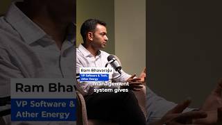 How DATA is helping Ather FtRam Bhavaraju VP Software amp Tech AtherEnergyElectric shorts [upl. by Becht736]