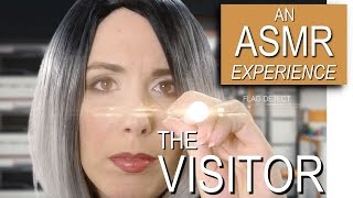 THE VISITOR SciFi ASMR Medical Exam Role Play Binaural [upl. by Tterrab]