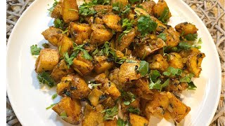 spicy potato in air fryer Lebanese spicy potatoes [upl. by Hametaf499]