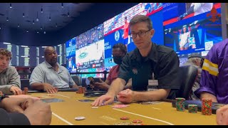 HarrahsCaesars New Orleans New Poker Room amp Sports Book [upl. by Esilegna]