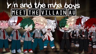 YN and MHA boys meet the VILLAIN AU  PART 1  YN  mhabnha [upl. by Anire]