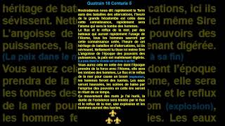 Short quatrain 18 Centurie 5 de Nostradamus [upl. by Ative55]