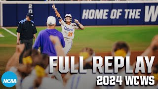 Florida vs Oklahoma State 2024 Womens College World Series  FULL REPLAY [upl. by Tisman]