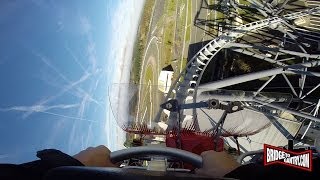 First ride of the RingºRacer Nürburgring Rollercoaster GoPro Hero3 Superview [upl. by Ginnie]