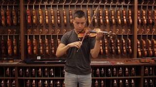 WE Hill amp Sons London 2019 Bergonzi model  Violin Demonstration [upl. by Nabi856]